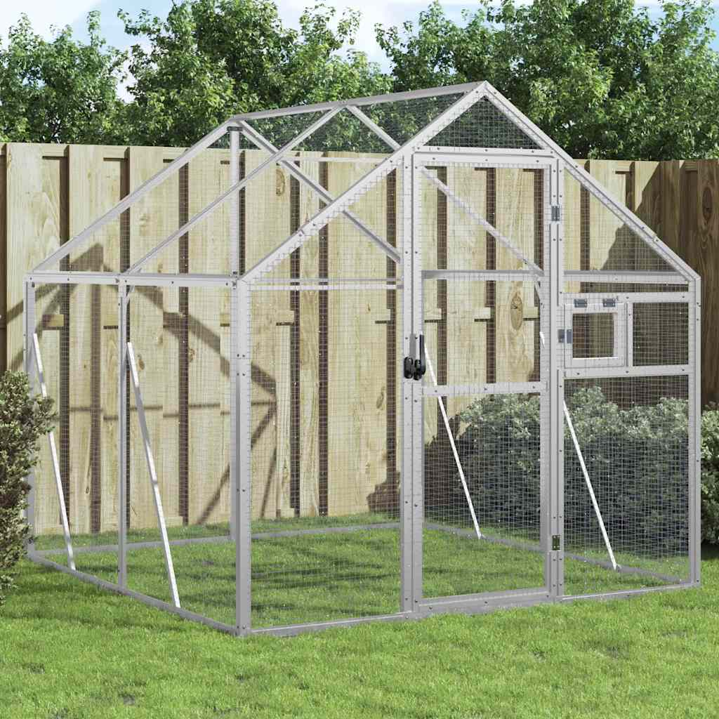 Voliere N 1,79X2X1,85 M Aluminium