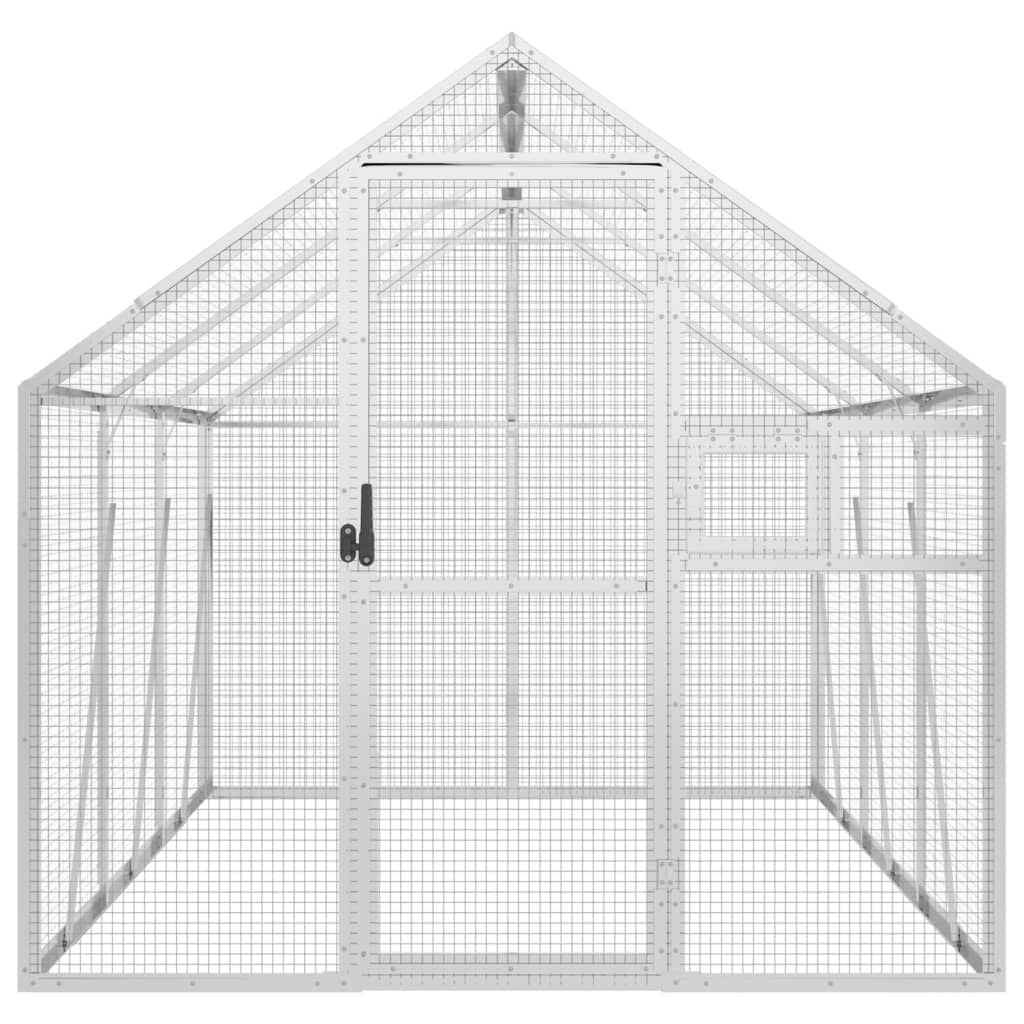 Voliere N 1,79X3X1,85 M Aluminium