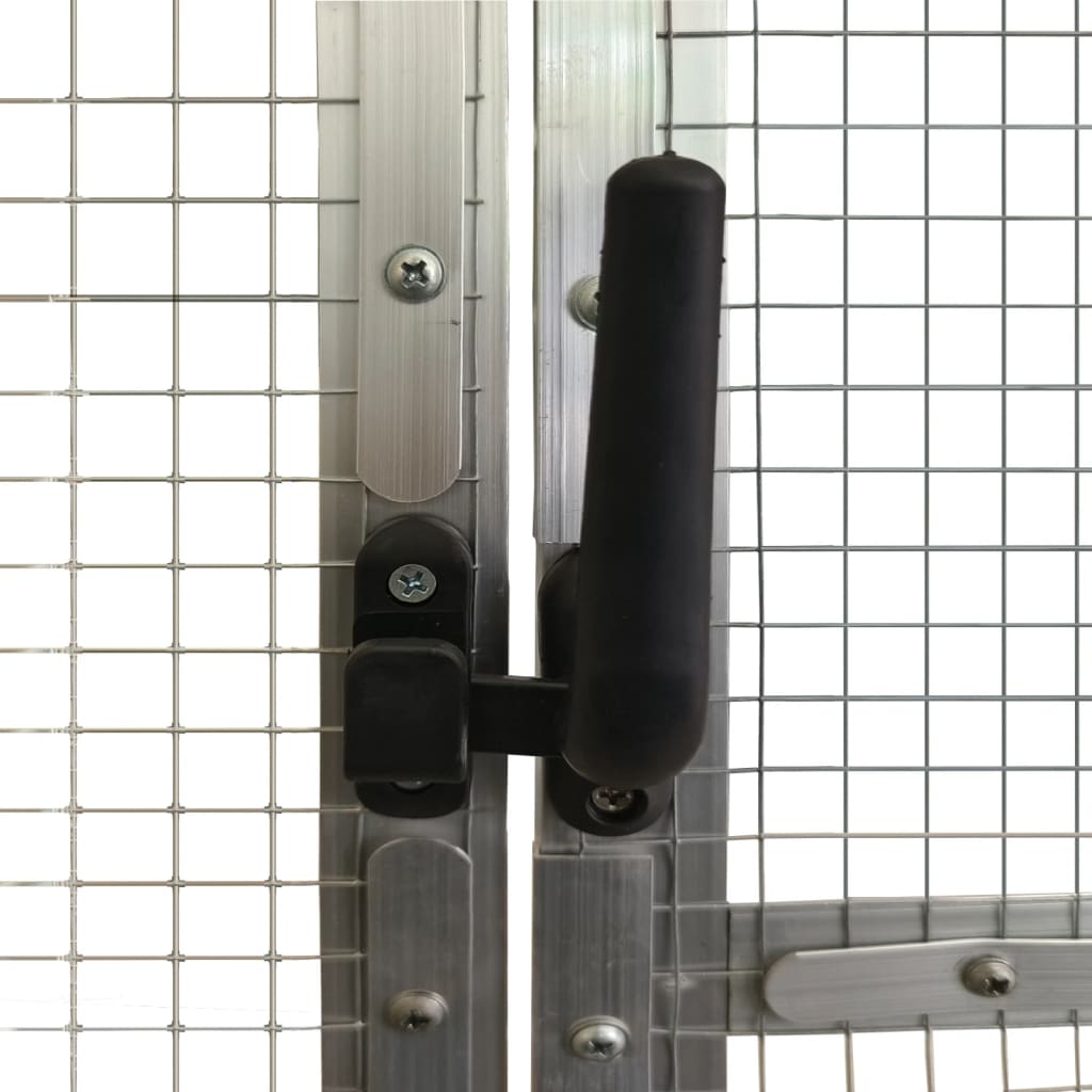 Voliere N 1,79X4X1,85 M Aluminium