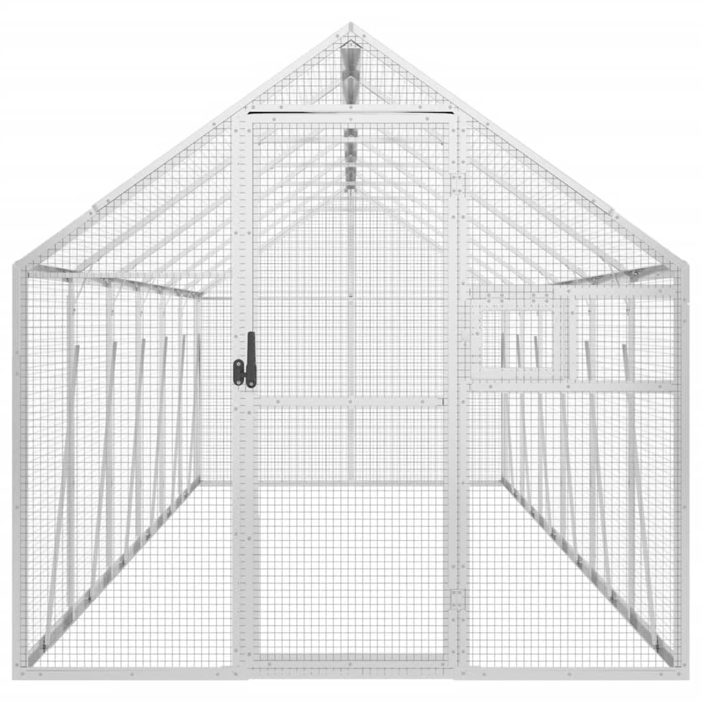 Voliere N 1,79X6X1,85 M Aluminium
