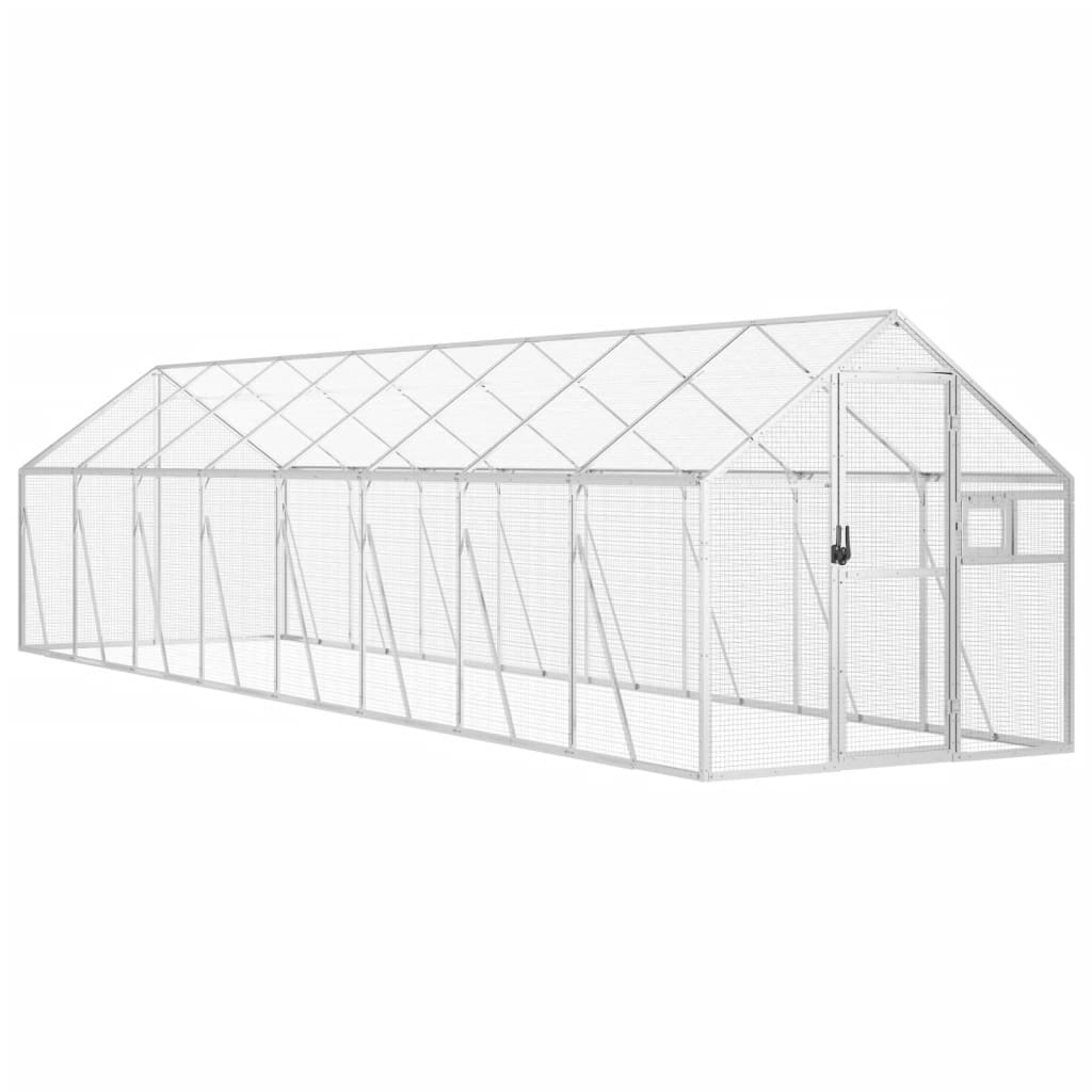 Voliere N 1,79X8X1,85 M Aluminium