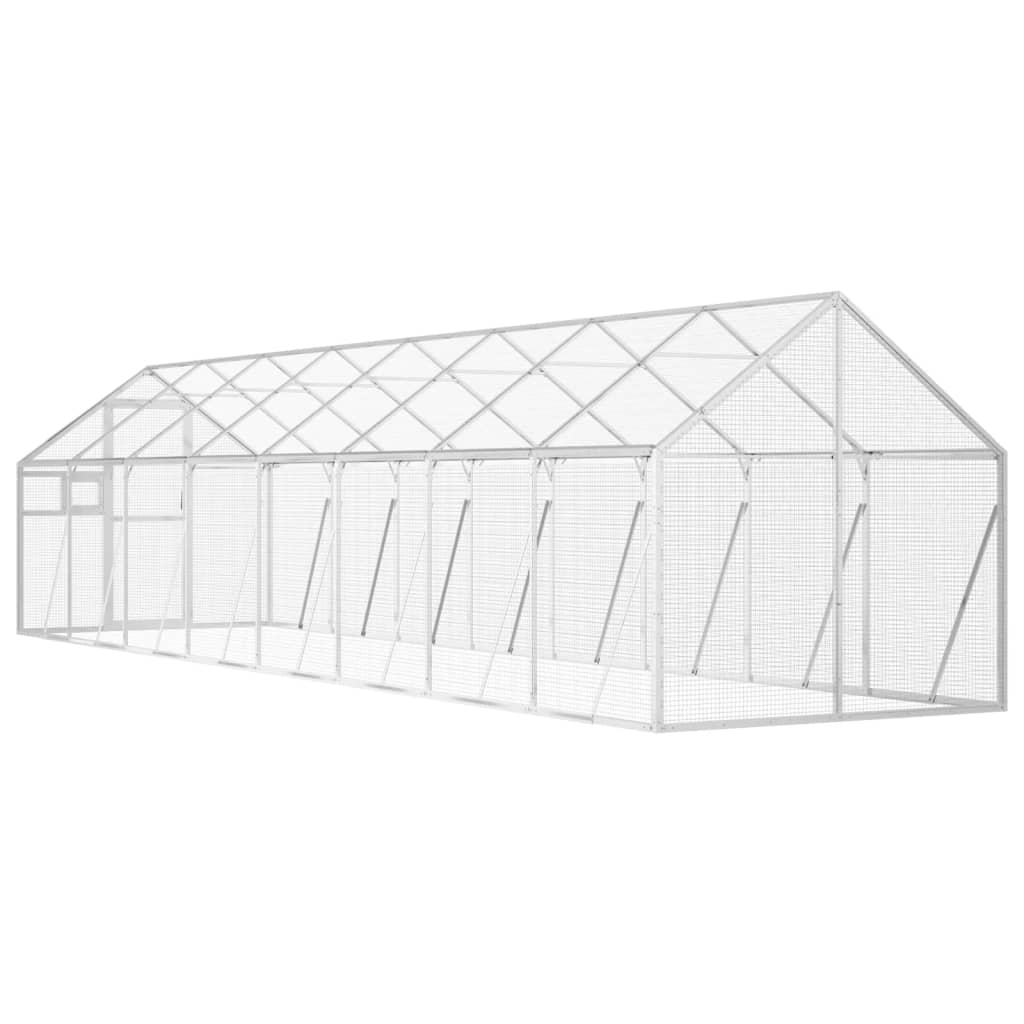 Voliere N 1,79X8X1,85 M Aluminium