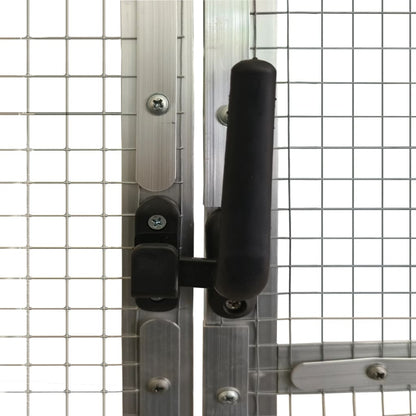 Voliere N 1,79X10X1,85 M Aluminium