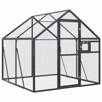 Voliere 1,79X2X1,85 M Aluminium
