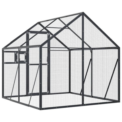 Voliere 1,79X2X1,85 M Aluminium