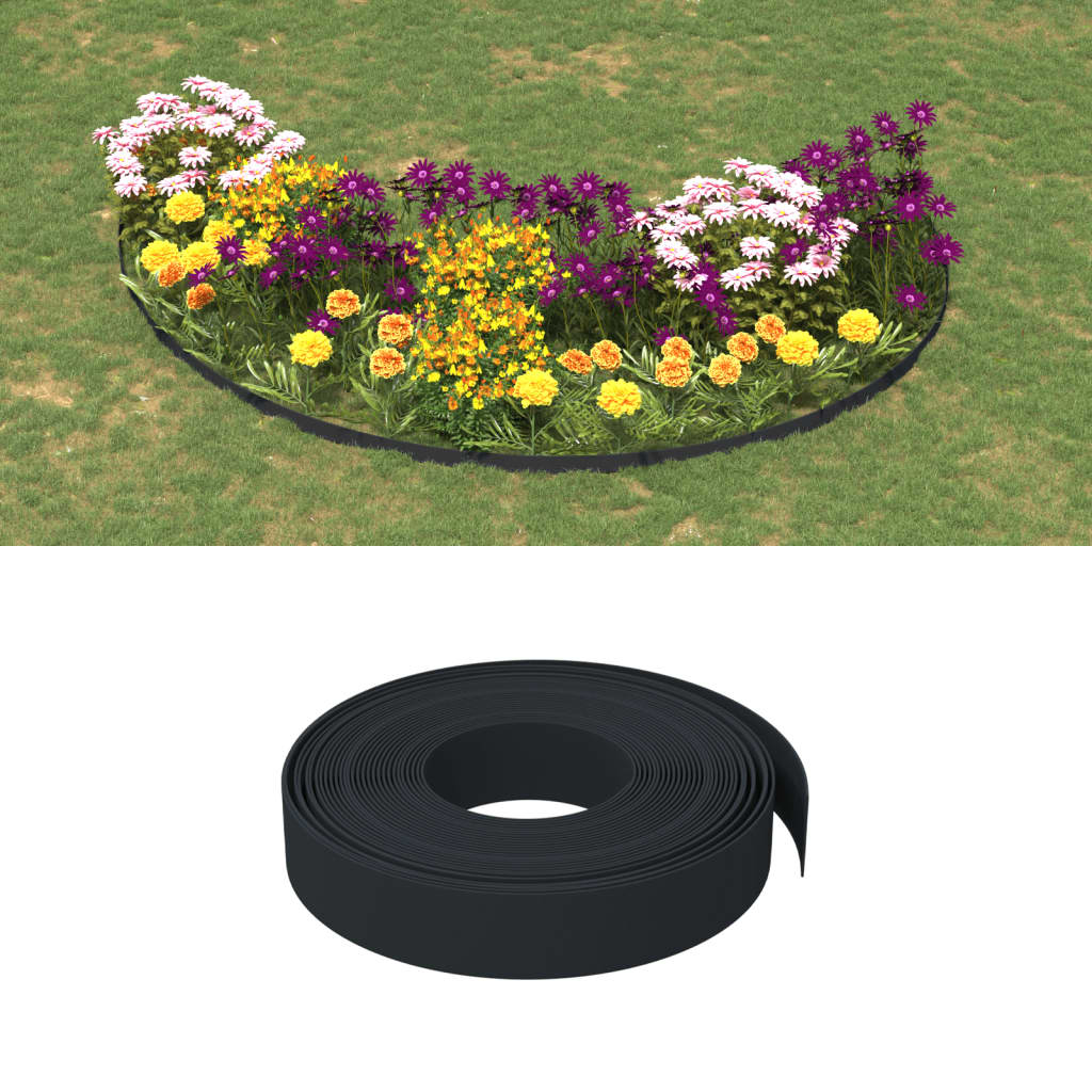 Rasenkante 10 M 10 Cm Polyethylen