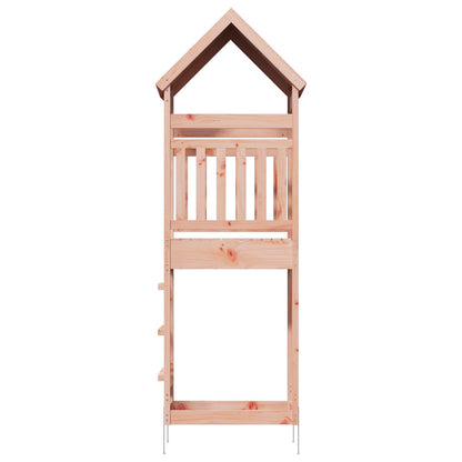 Outdoor-Spielturm Natur Massives Douglasienholz