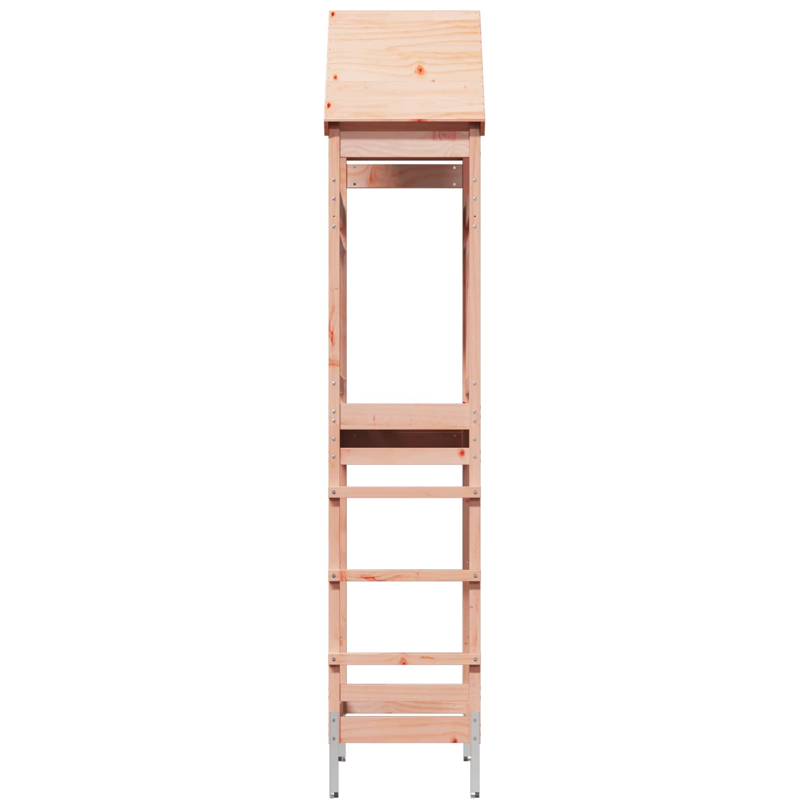 Outdoor-Spielturm Natur Massives Douglasienholz