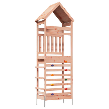 Outdoor-Spielturm Natur Massives Douglasienholz
