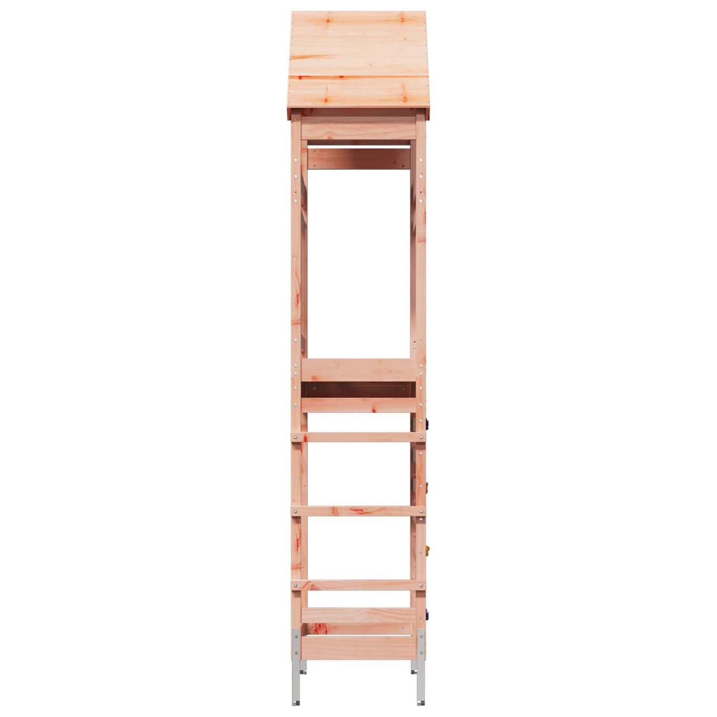 Outdoor-Spielturm Natur Massives Douglasienholz