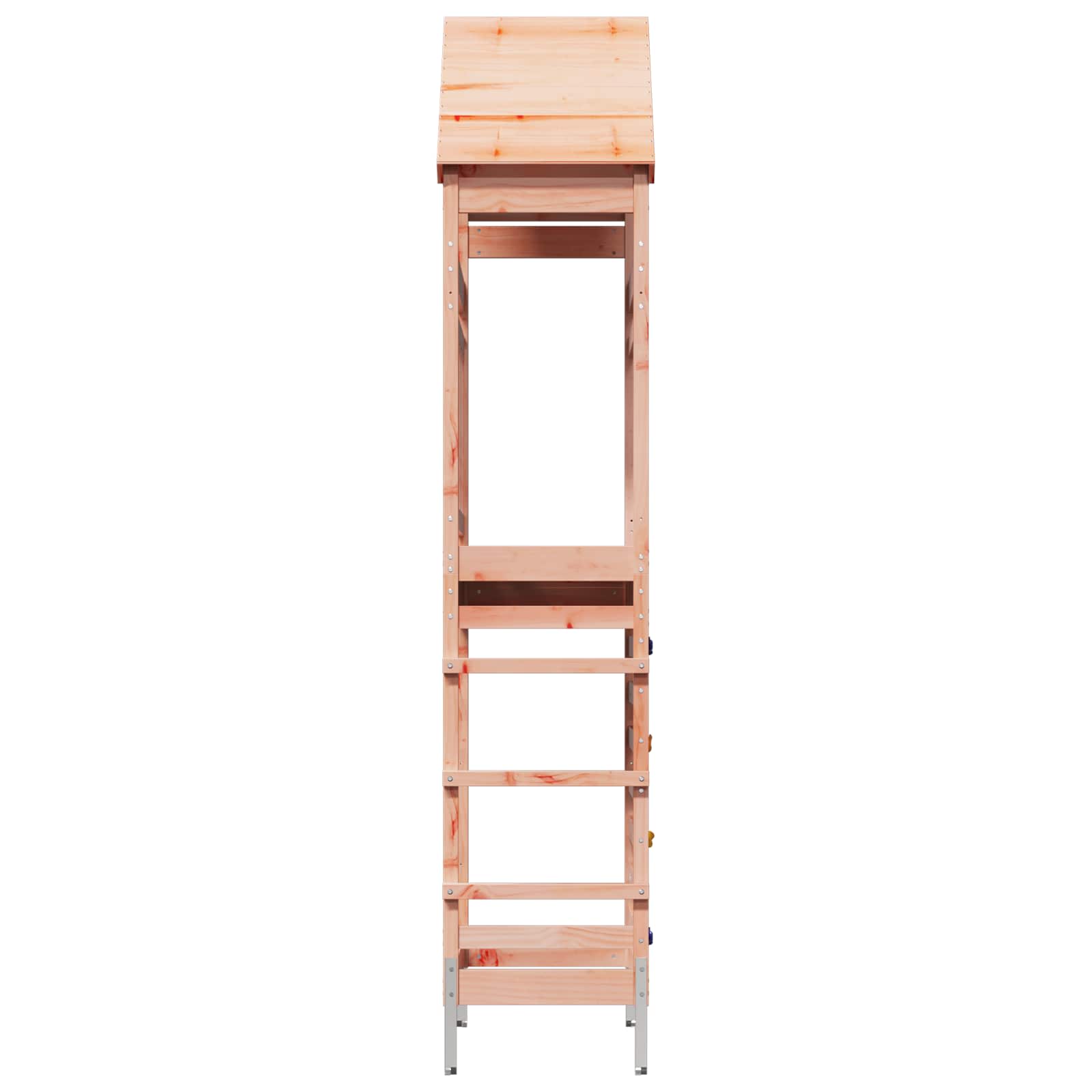 Outdoor-Spielturm Natur Massives Douglasienholz