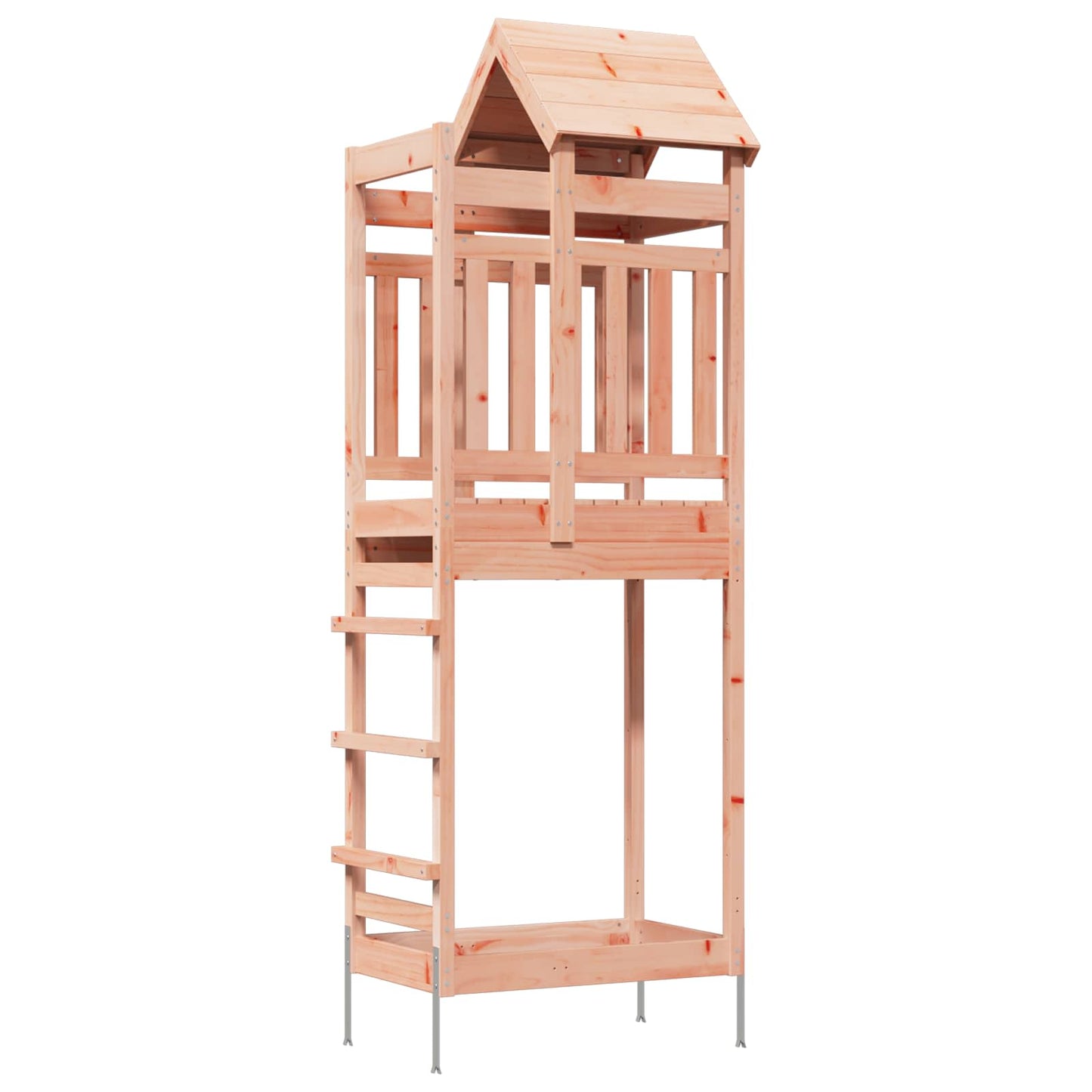Outdoor-Spielturm Natur Massives Douglasienholz
