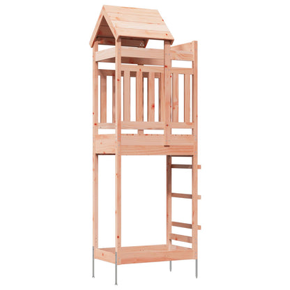 Outdoor-Spielturm Natur Massives Douglasienholz