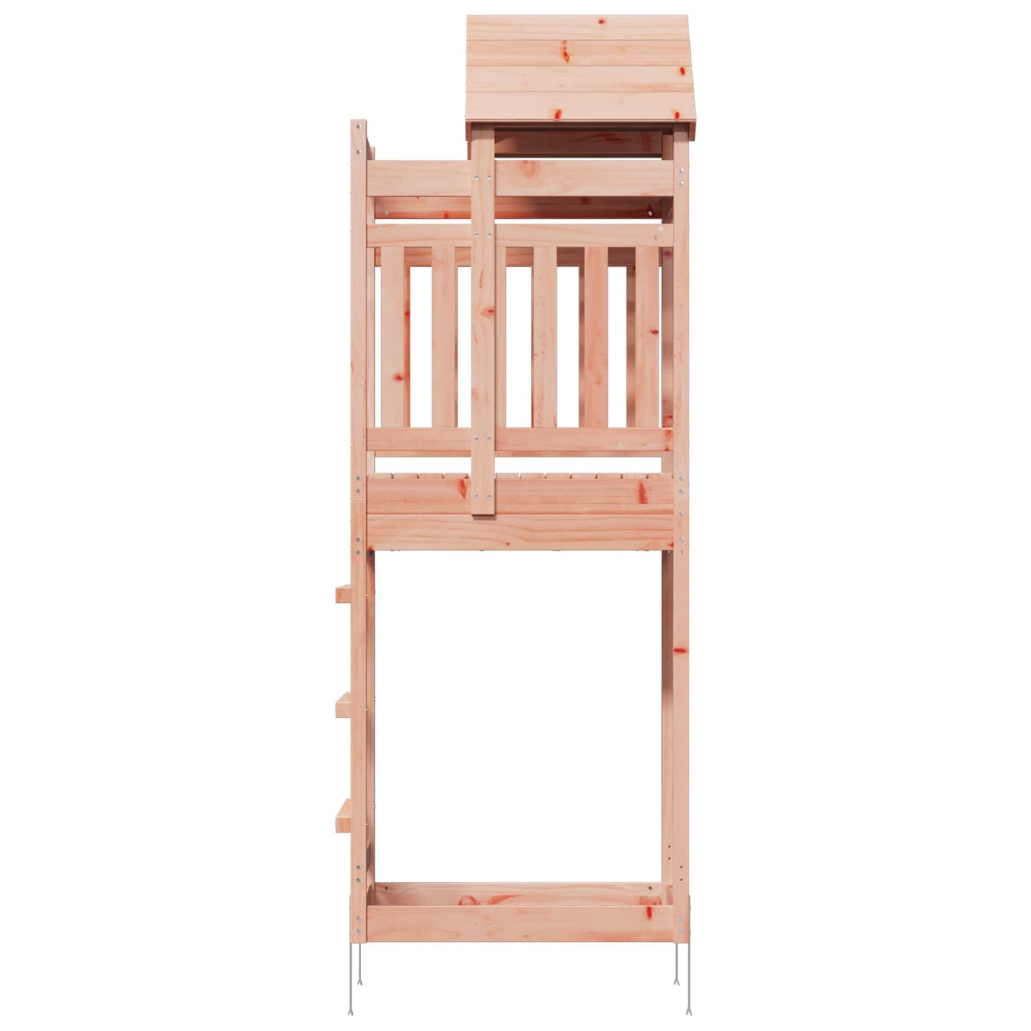 Outdoor-Spielturm Natur Massives Douglasienholz