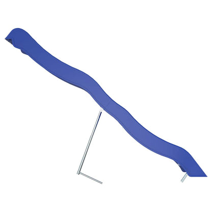Kinderrutsche Blau 210X40 Cm Polypropylen