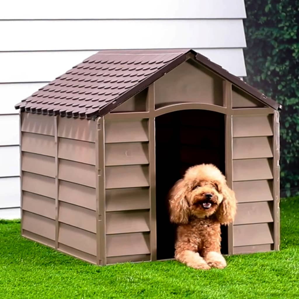 Hundehütte Braun Polypropylen