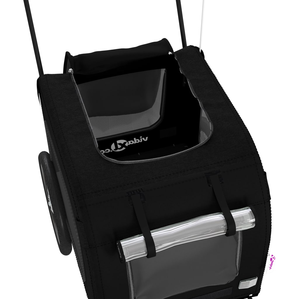 Fahrradanhänger Hunde Oxford-Gewebe Und Eisen