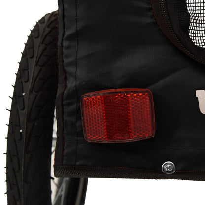 Fahrradanhänger Hunde Oxford-Gewebe & Eisen