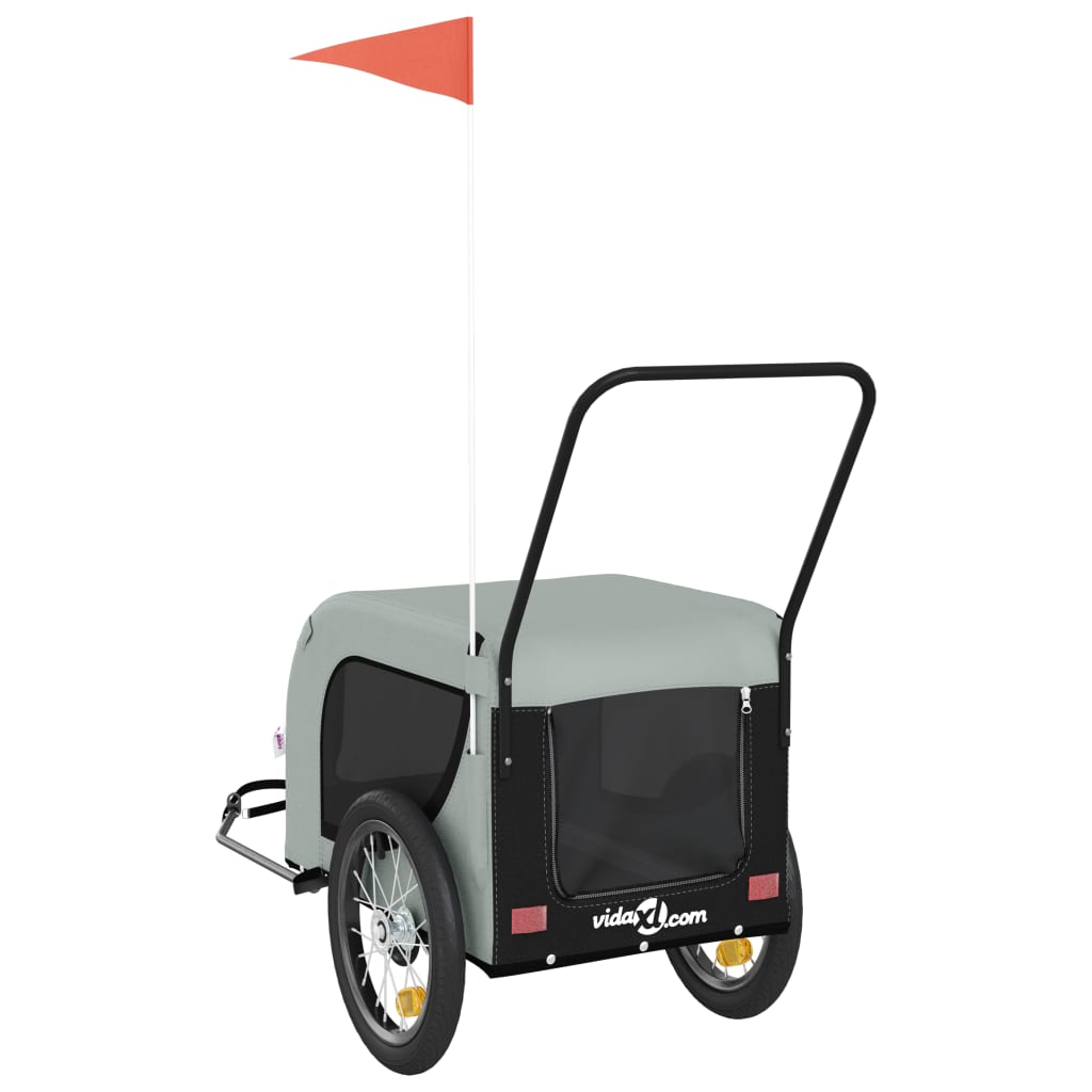 Fahrradanhänger Hunde Oxford-Gewebe Und Eisen