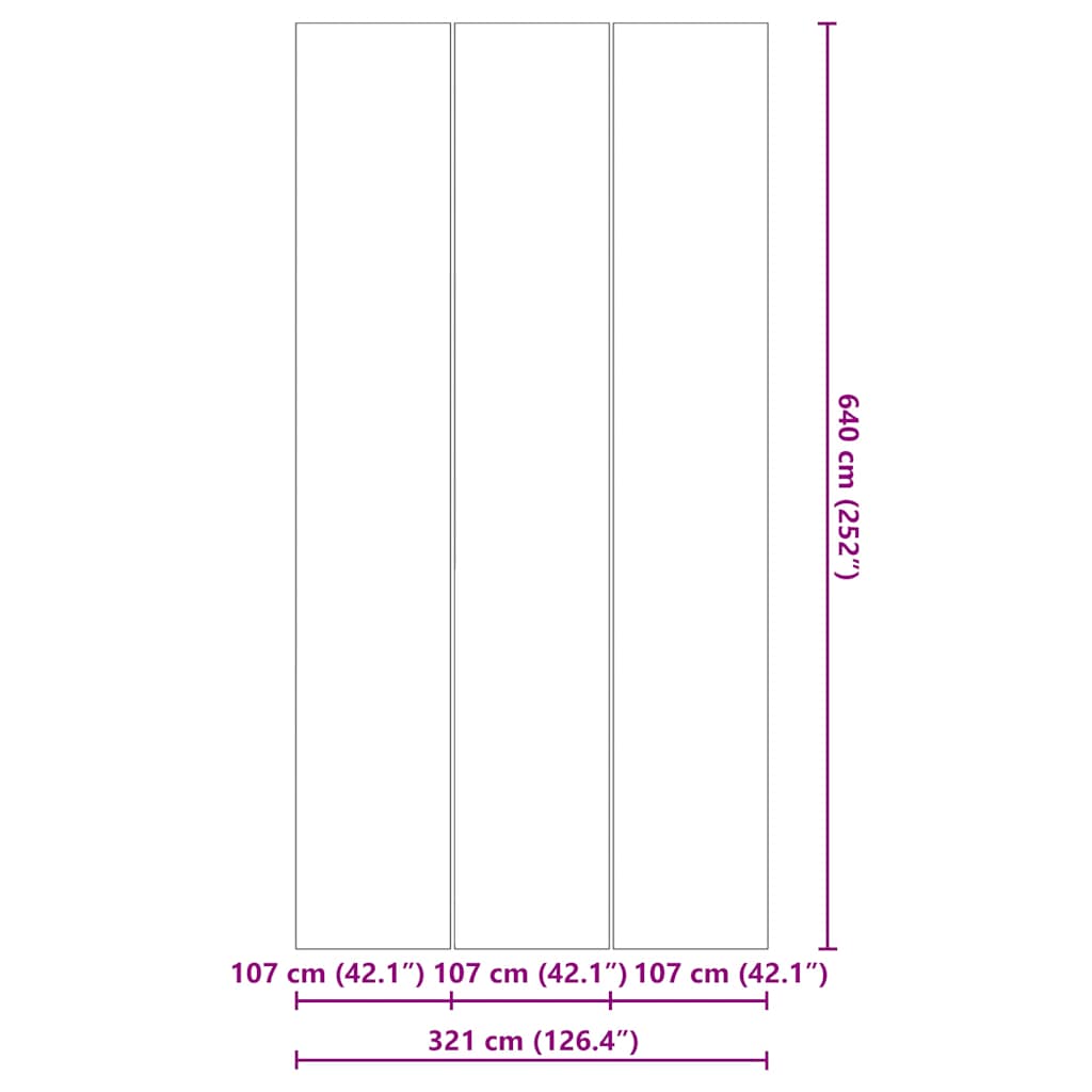 Pool-Bodentuch 640X321 Cm Polyester Geotextil