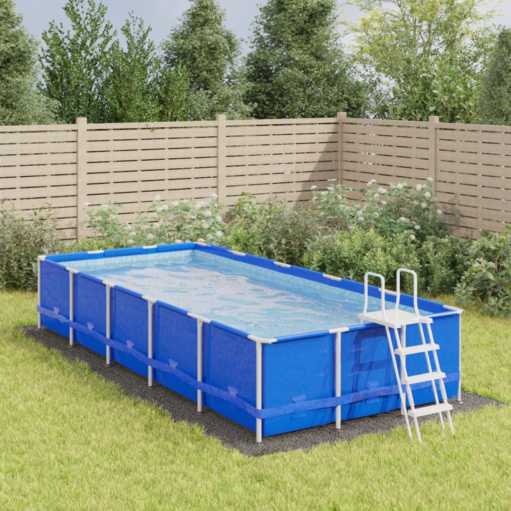 Pool-Bodentuch 640X321 Cm Polyester Geotextil
