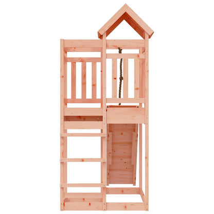 Spielturm Mit Kletterwand Massivholz Douglasie