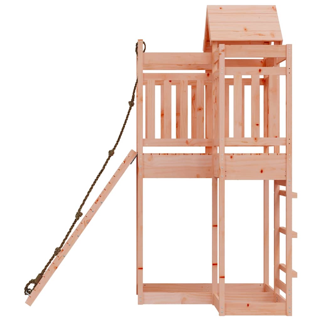 Spielturm Mit Kletterwand Massivholz Douglasie