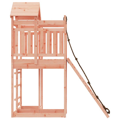 Spielturm Mit Kletterwand Massivholz Douglasie