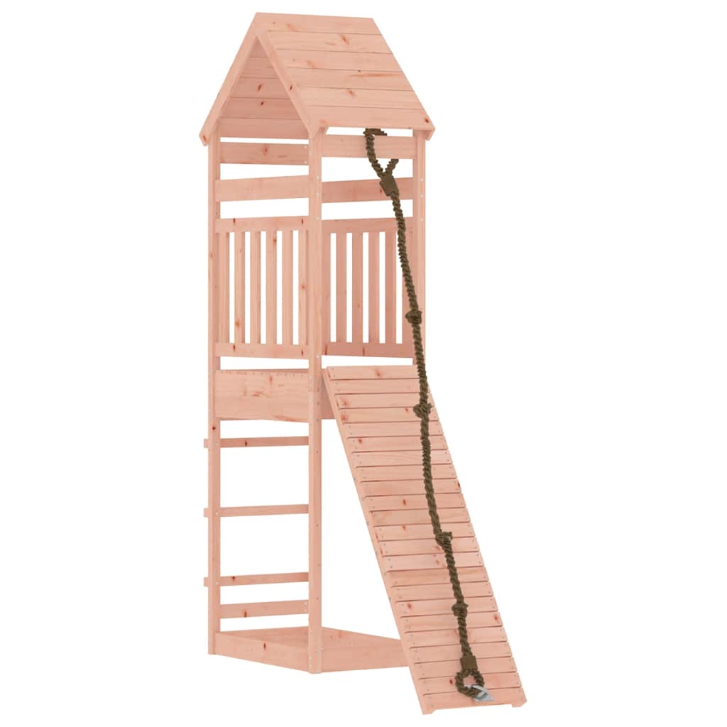 Spielturm Mit Kletterwand Massivholz Douglasie