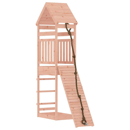 Spielturm Mit Kletterwand Massivholz Douglasie