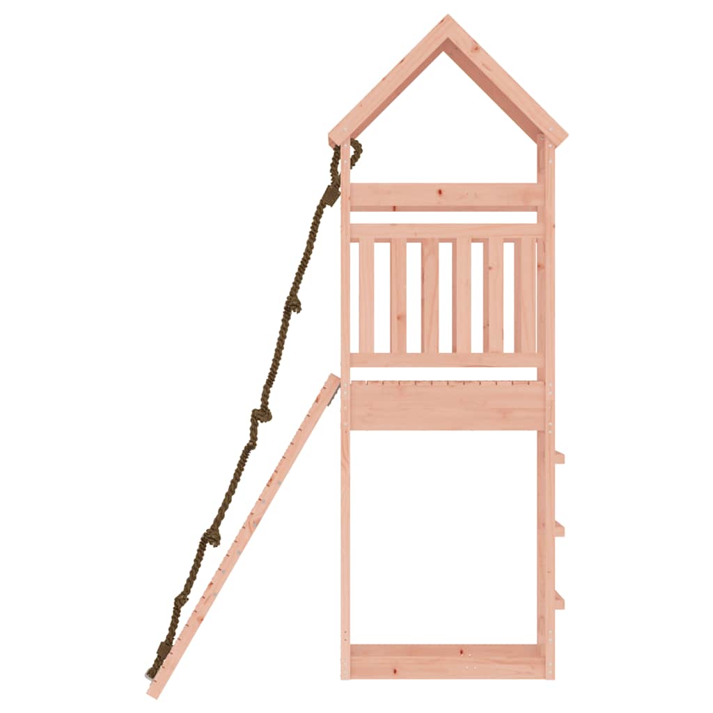 Spielturm Mit Kletterwand Massivholz Douglasie