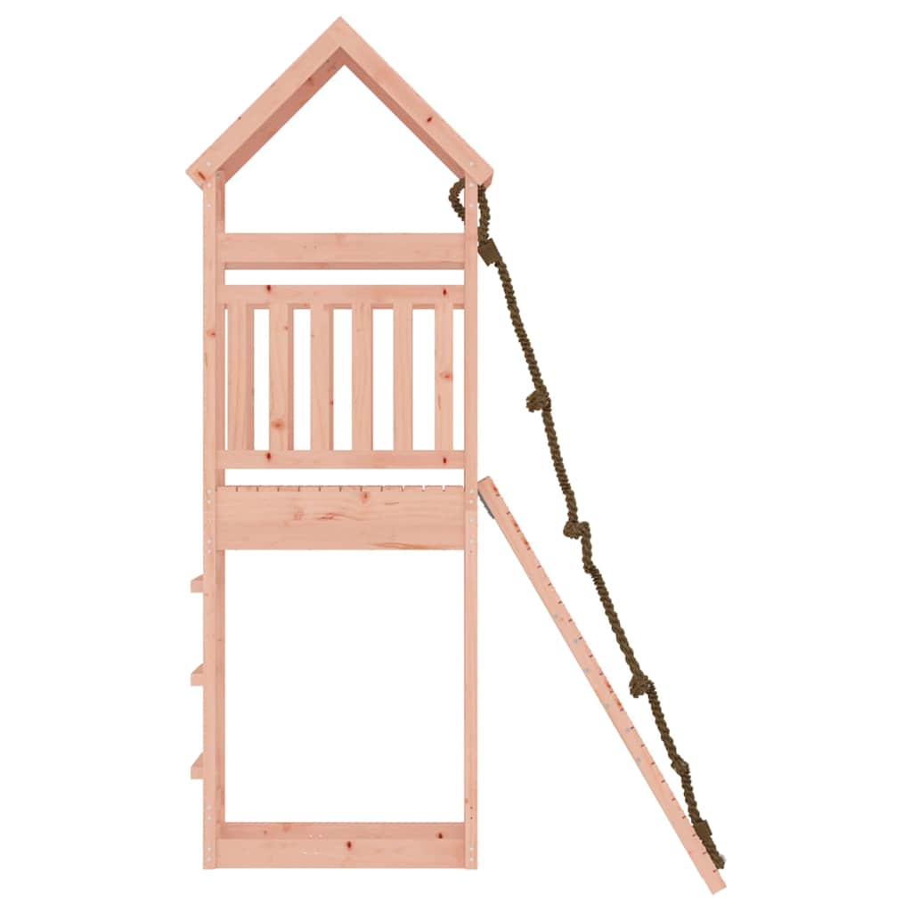 Spielturm Mit Kletterwand Massivholz Douglasie