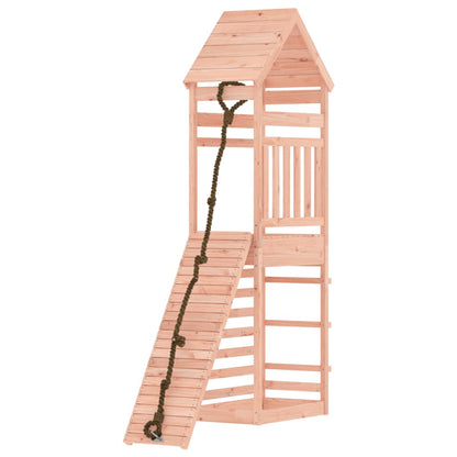 Spielturm Mit Kletterwand Massivholz Douglasie