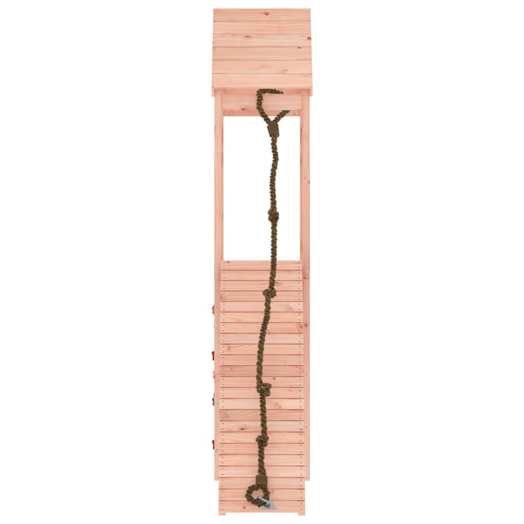 Spielturm Mit Kletterwand Massivholz Douglasie