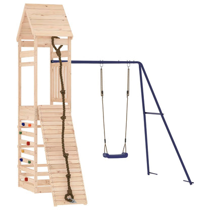 Spielturm Massivholz Kiefer