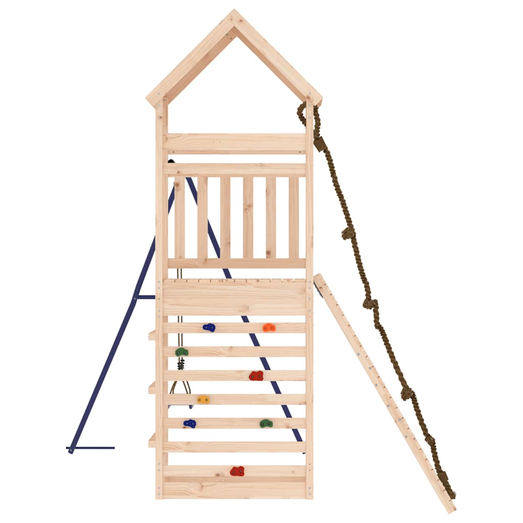 Spielturm Massivholz Kiefer