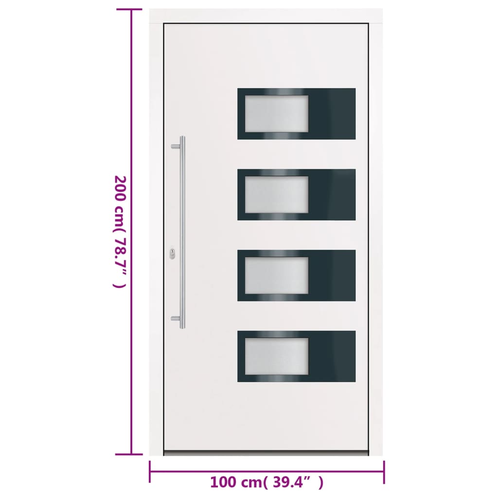 Haustür Aluminium Und Pvc