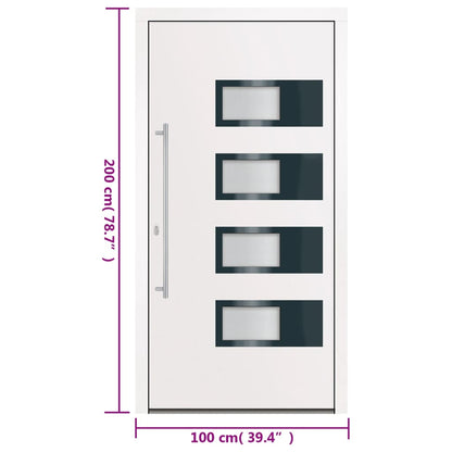 Haustür Aluminium Und Pvc