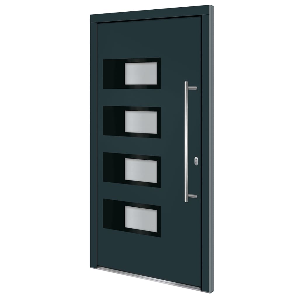 Haustür 100X200 Cm Aluminium Und Pvc