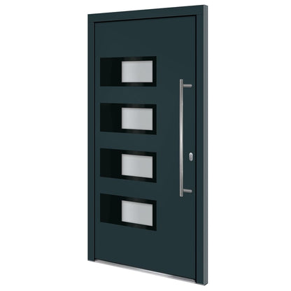 Haustür 100X200 Cm Aluminium Und Pvc