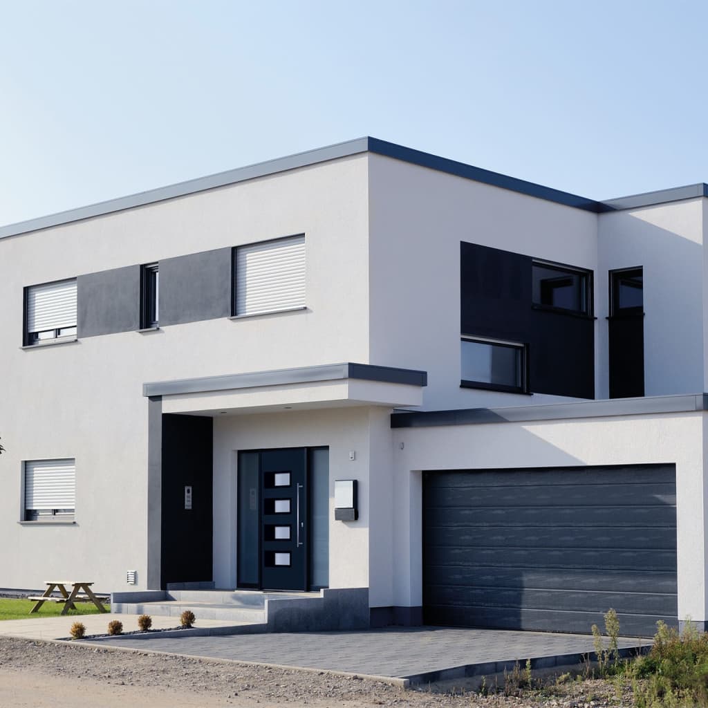 Haustür 100X200 Cm Aluminium Und Pvc