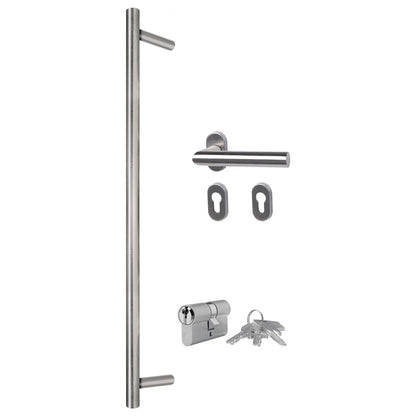 Haustür 100X200 Cm Aluminium Und Pvc