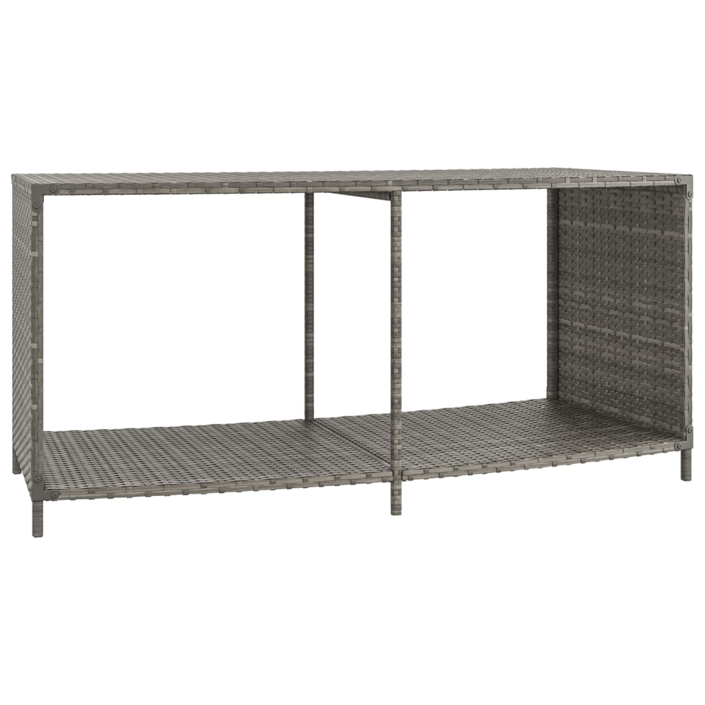 Whirlpool-Umrandung Poly Rattan Und Massivholz Akazie