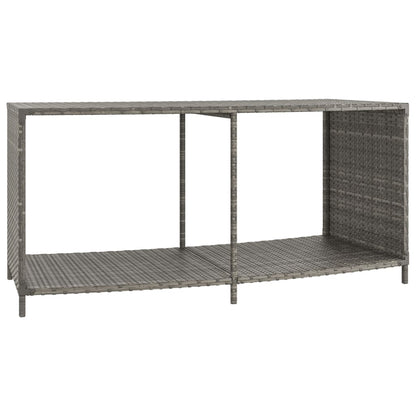Whirlpool-Umrandung Poly Rattan Und Massivholz Akazie