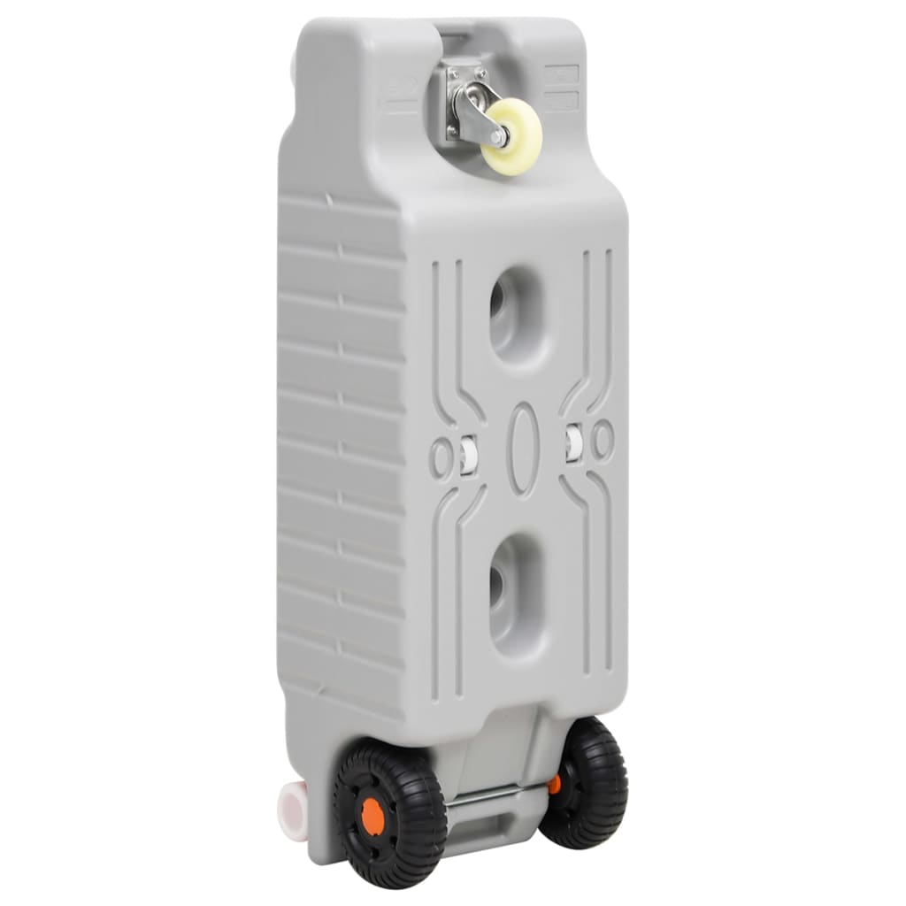 Camping-Wassertank Mit Rollen 75 L Grau