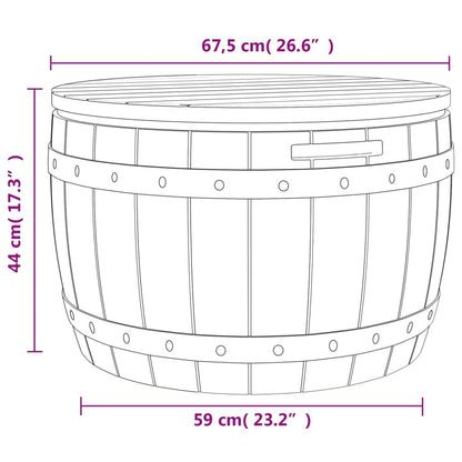 3-In-1 Gartenbox Polypropylen