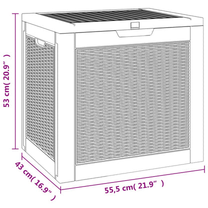Gartenbox 55,5X43X53 Cm Polypropylen