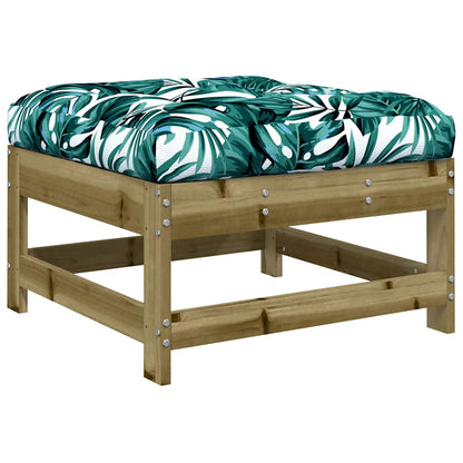3-Tlg. Garten-Lounge-Set Mit Kissen Kiefernholz Imprägniert