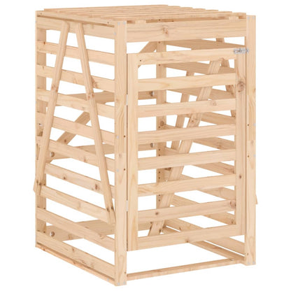 Mülltonnenbox Für 2 Tonnen Massivholz Kiefer