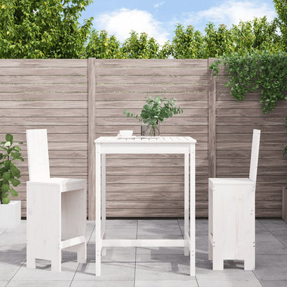 3-Tlg. Gartenbar-Set Massivholz Douglasie